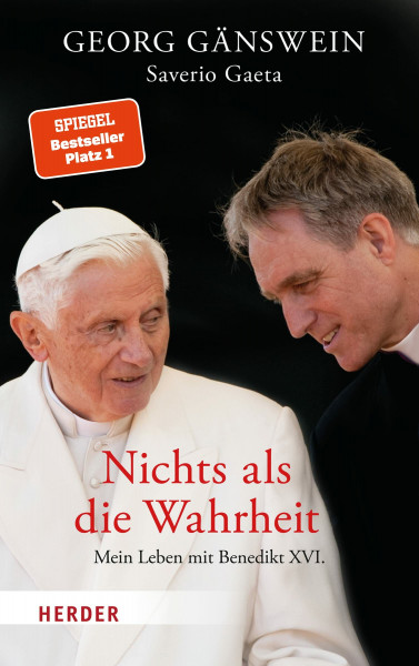 Nichts als die Wahrheit: Mein Leben mit Benedikt XVI. | SPIEGEL-Bestseller Platz 1