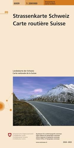 6009 Strassenkarte Schweiz 1:200 000 Carte routière Suisse: Carte routiere Suisse Carta stradale Svizzera. Charta stradale Svizra. Road Map ... 1:200 000 bis 1:1 Mio, Band 6009)