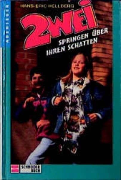 Zwei springen über ihren Schatten