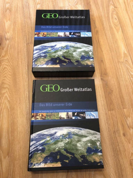 GEO - Großer Weltatlas: Das Bild unserer Erde: Das Bild unserer Erde. Mit thematische Karten zur Globalisierung und Sonderteil zum Zeitalter der großen Entdeckungen