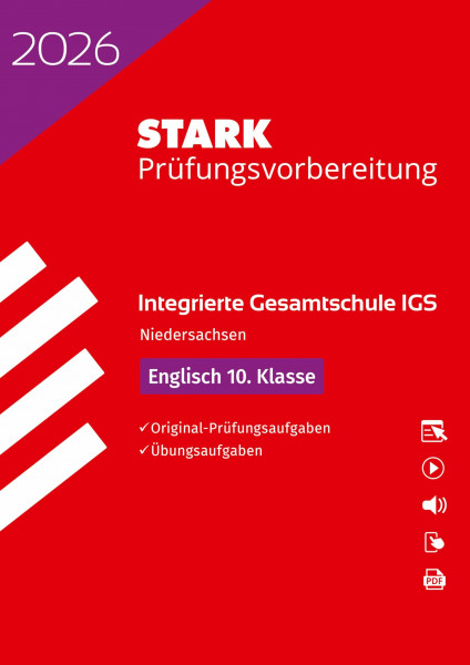 STARK Englisch 10. Klasse - Integrierte Gesamtschule (IGS) 2026 Niedersachsen - Prüfungsvorbereitung (Abschlussprüfungen)