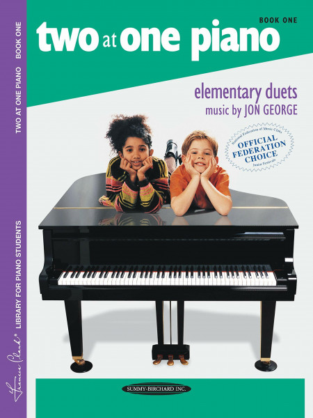 Two at One Piano, Book 1 (Frances Clark Library)