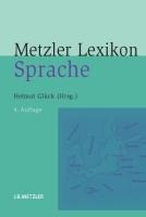 Metzler Lexikon Sprache
