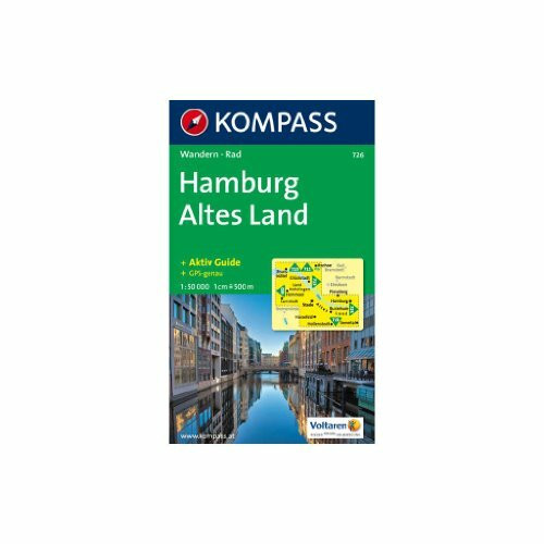 Hamburg - Altes Land: Wanderkarte mit Kurzführer und Radwegen. GPS-genau. 1:50000 (KOMPASS Wanderkarte, Band 726)