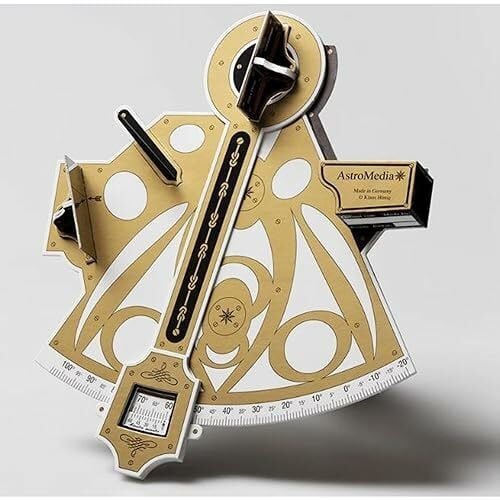 Der Sextant. Kartonbausatz für einen voll funktionstüchtigen Sextanten zur Einführung in die Astronavigation.