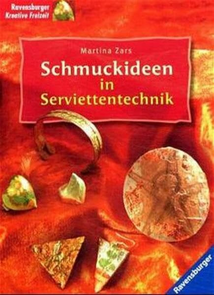 Schmuckideen in Serviettentechnik