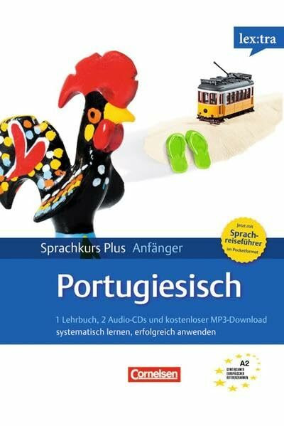 Lextra - Portugiesisch - Sprachkurs Plus: Anfänger: A1-A2 - Selbstlernbuch mit CDs (Neubearbeitung): Mit kostenlosem MP3-Download und Pocket-Sprachreiseführer