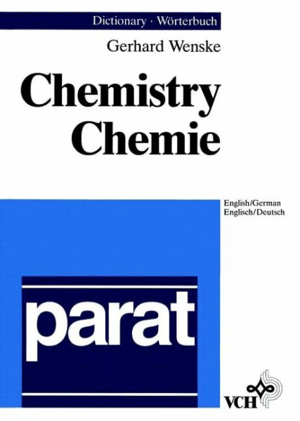 Dictionary of Chemistry - Set. Deutsch/Englisch - English/German: parat Dictionary of Chemistry English/German. parat Wörterbuch Chemie Englisch/Deutsch (parat-Wörterbücher)