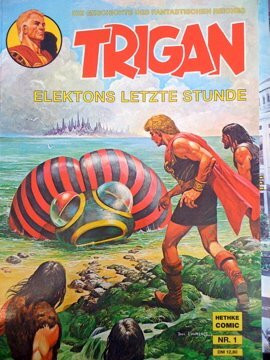 Trigan : Elektons letzte Stunde, Absturz im Dschungel