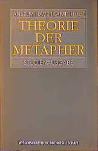 Theorie der Metapher: Studienausgabe