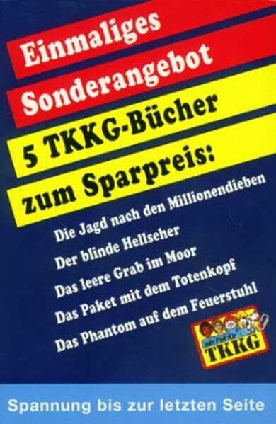 TKKG / TKKG Taschenbücher: Band 1 bis Band 5