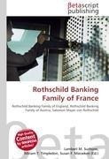 Rothschild Banking Family of France