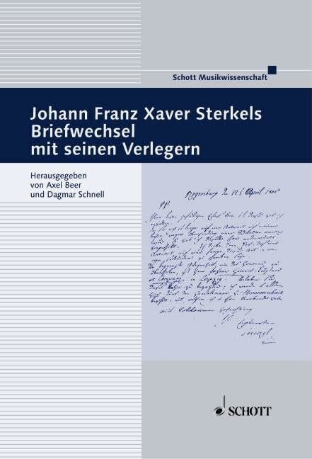 Johann Franz Xaver Sterkels Briefwechsel mit seinen Verlegern: Nr. 36. (Beiträge zur Mittelrhe...