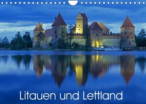 Litauen und Lettland (Wandkalender 2022 DIN A4 quer)