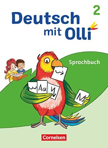 Deutsch mit Olli - Sprache 2-4 - Ausgabe 2021 - 2. Schuljahr: Sprachbuch - Mit Lernentwicklungsheft, Grammatikkarte und BuchTaucher-App