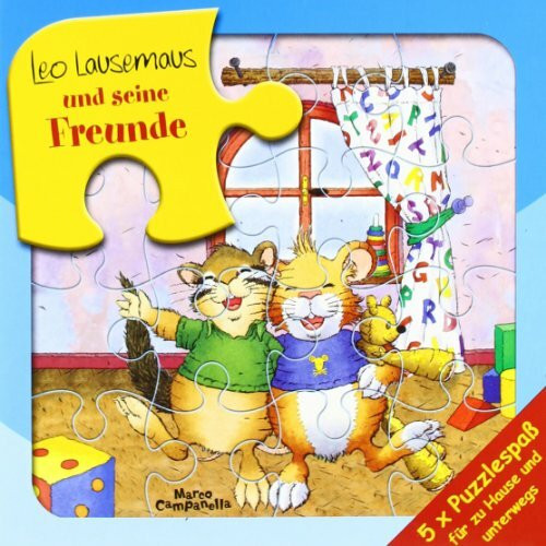 Leo Lausemaus und seine Freunde: Puzzlebuch