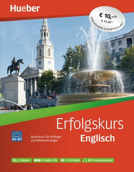 Erfolgskurs Englisch: Paket: 2 Übungsbücher + 4 Audio-CDs + 2 CD-ROMs