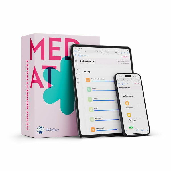 MedGurus MedAT 2027 Vorbereitung – Komplettpaket zur Vorbereitung auf den Medizinertest MedAT für das Medizinstudium in Österreich – Buchreihe & ... 8.000 Übungsaufgaben und MedAT Testsimulation