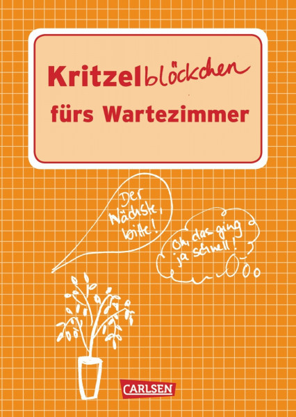 Kritzelblöckchen fürs Wartezimmer