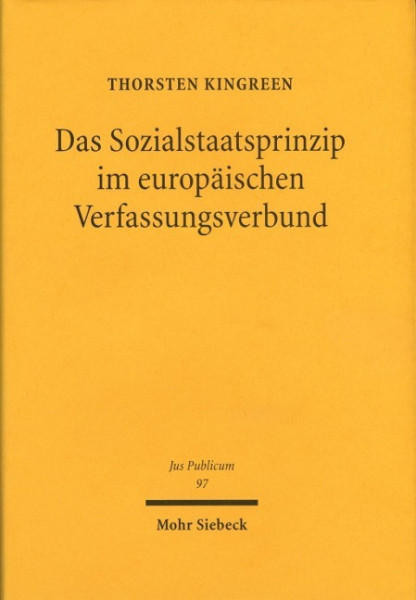 Das Sozialstaatsprinzip im europäischen Verfassungsverbund