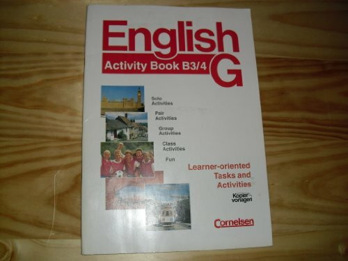 English Activity Book B3/4 G Kopiervorlagen