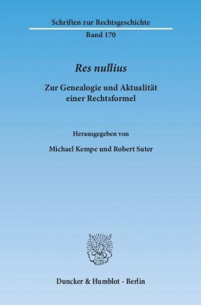 Res nullius