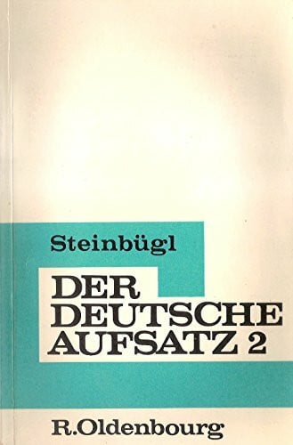 Der deutsche Aufsatz 1