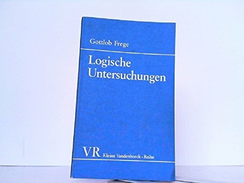 Logische Untersuchungen Logische Untersuchungen