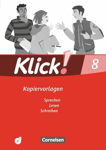 Klick! Deutsch|NULL|Ausgabe 2007|8. Schuljahr|Sprechen, Lesen, Schreiben|NULL|Kopiervorlagen mit CD-ROM|NULL