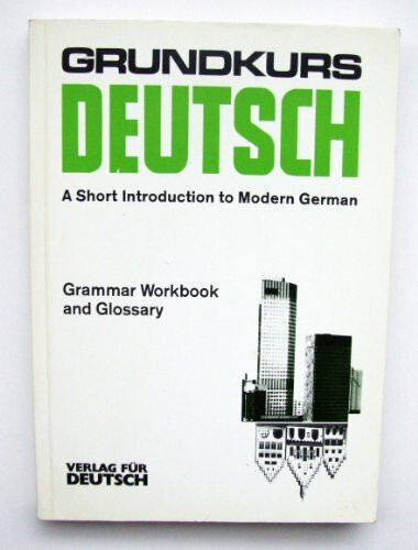 Grundkurs Deutsch, Grammatisches Arbeitsbuch, Englisch
