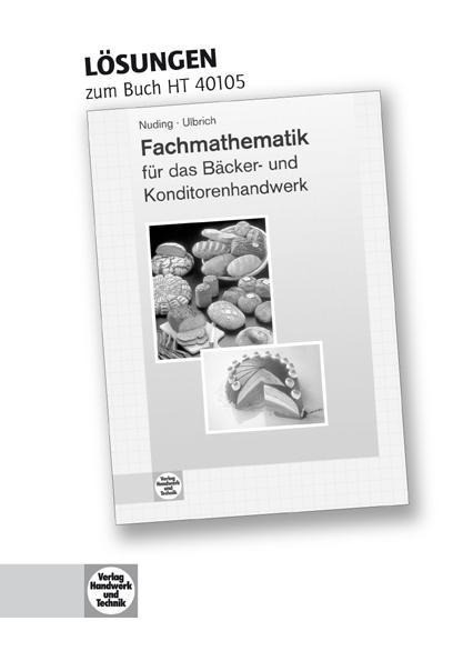 Fachmathematik. Lösungen