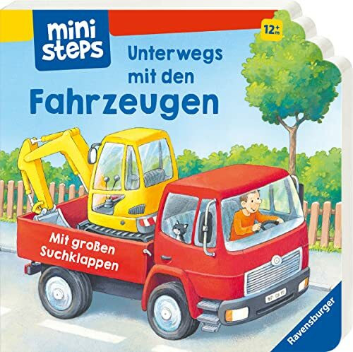 ministeps: Unterwegs mit den Fahrzeugen: Ab 12 Monaten (ministeps Bücher)