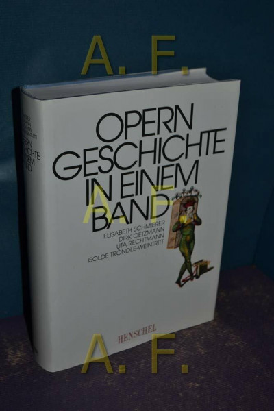 Operngeschichte in einem Band