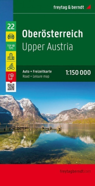 Oberösterreich 1 : 150 000 Autokarte