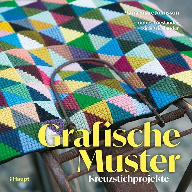 Grafische Muster: Kreuzstichprojekte mit klaren Linien und starken Farben Grafische Muster: Kreuzstichprojekte mit klaren Linien und starken Farben