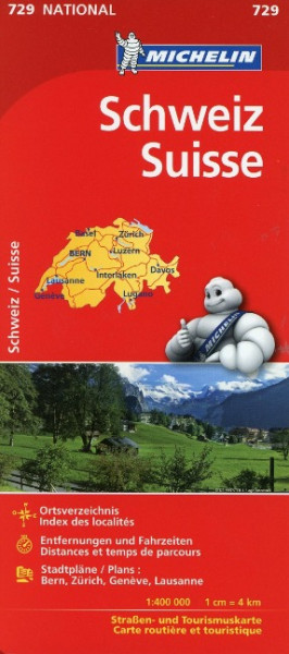 Michelin Schweiz 1 : 400 000