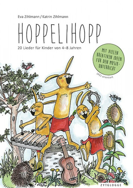 Hoppelihopp Werkbuch: 20 Lieder für Kinder von 4-8 Jahren