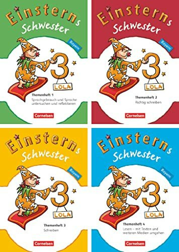 Einsterns Schwester - Sprache und Lesen - Bayern: 3. Jahrgangsstufe - 4 Themenhefte im Paket