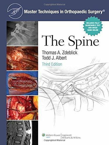 Master Techniques in Orthopaedic Surgery 3/e the spine