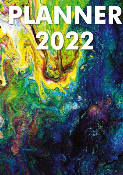 Kalender 2022 A5 - Schöner Terminplaner 1 Taschenkalender 2022 I Planner 2022 A5