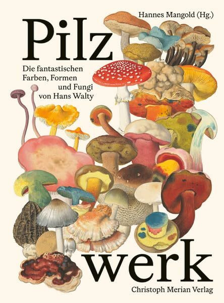 Pilzwerk: Die fantastischen Farben, Formen und Fungi von Hans Walty
