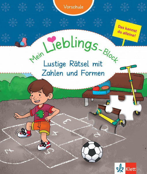 Klett Mein Lieblings-Block Lustige Rätsel mit Zahlen und Formen: Vorschule ab 5 Jahre. Das kannst du alleine!: Vorschule ab 5 Jahren. Das kannst du alleine!