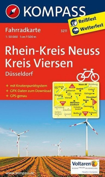 Rheinkreis Neuss - Viersen 1:50 000