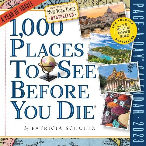 1,000 Places to See Before You Die Page-A-Day Calendar 2023