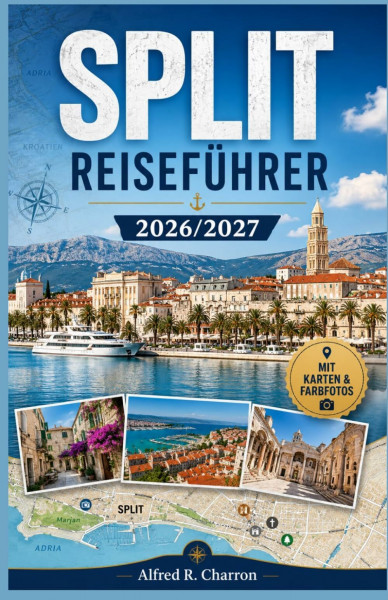 SPLIT REISEFÜHRER 2026/2027: Ihr umfassender Reiseführer für die dalmatinische Küstenhauptstadt: Römische Paläste, Adriatische Inseln, Lokale Küche, Strände und Tagesausflüge
