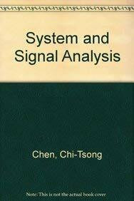 System and Signal Analysis