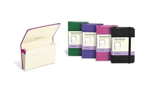 Moleskine Brilliant Violet Extra Small Portfolio Hard