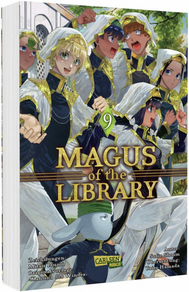 Magus of the Library 9: Fantasy-Manga um die Magie von Geschichten