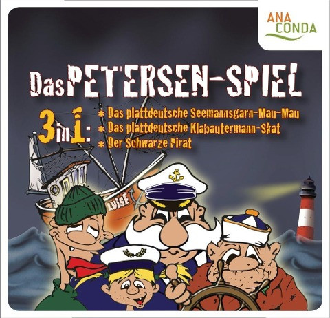 Das Petersen Spiel - Seemannsgarn-Mau-Mau - Klabautermann-Skat - Der Schwarze Pirat