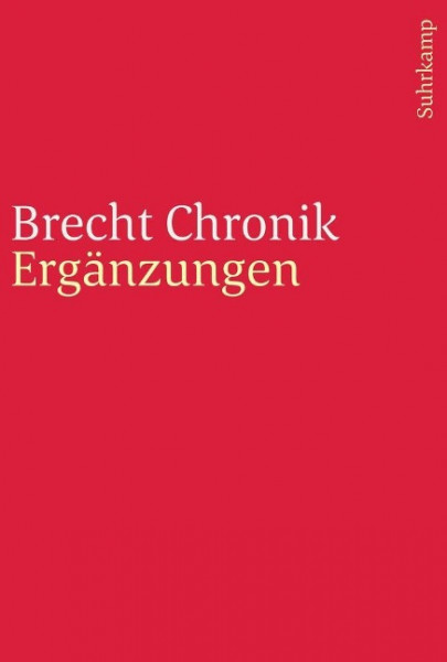 Brecht Chronik 1898-1956